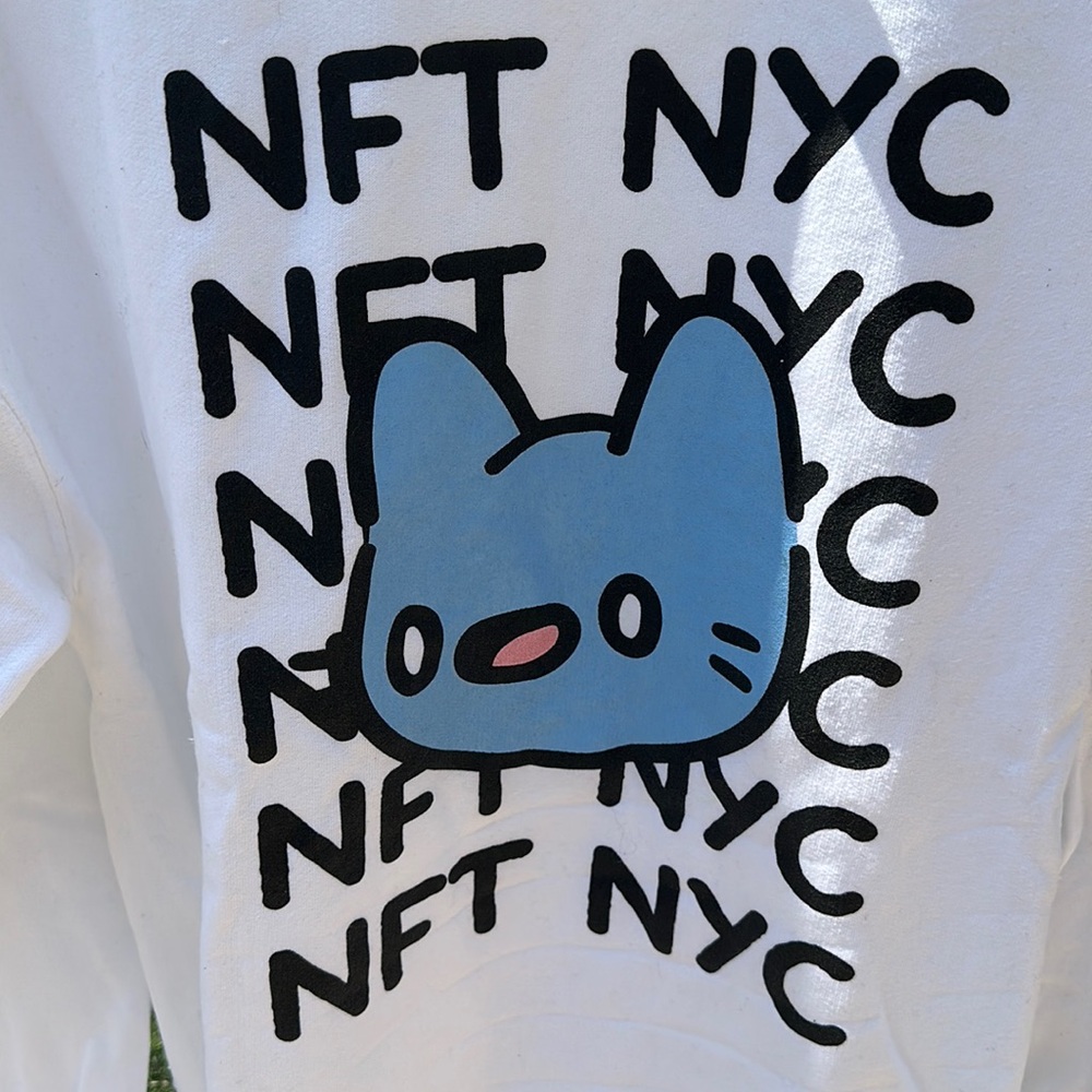 Rare COOL CATS NFT NYC Sweatshirt 2022 New York City merch limited edition XL/TG